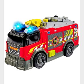 Dickie Toys Bil - Fire Truck - Lyd/Lys