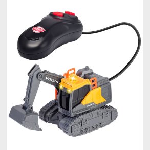 Dickie Toys Arbejsbil - Mini Excavator Lys/Kablet Fjernstyring