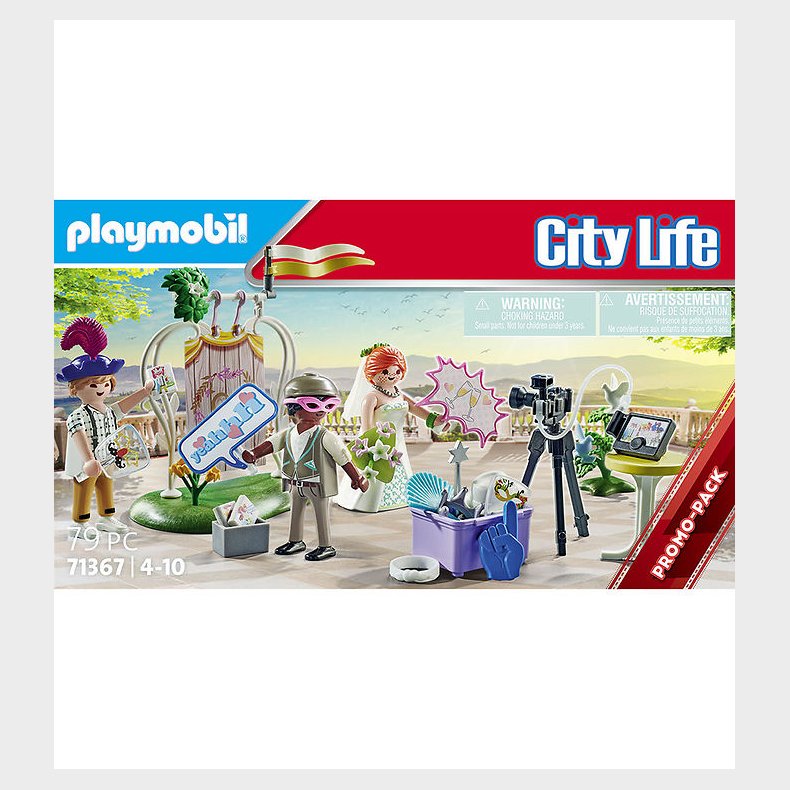 Playmobil City Life - Fotoboks Til Bryllup - 71367 - 79 Dele