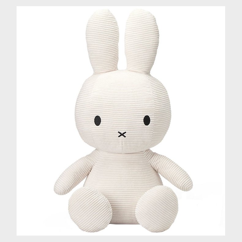 Bon Ton Toys Bamse - 70 cm - Miffy Sitting - Corduroy Offwhite