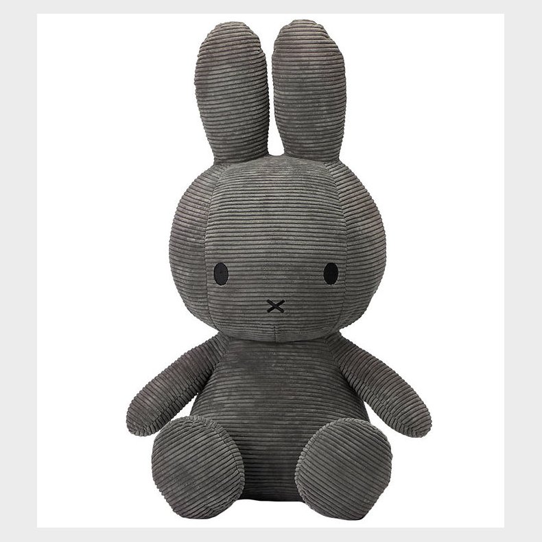 Bon Ton Toys Bamse - 70 cm - Miffy Sitting - Corduroy Grey