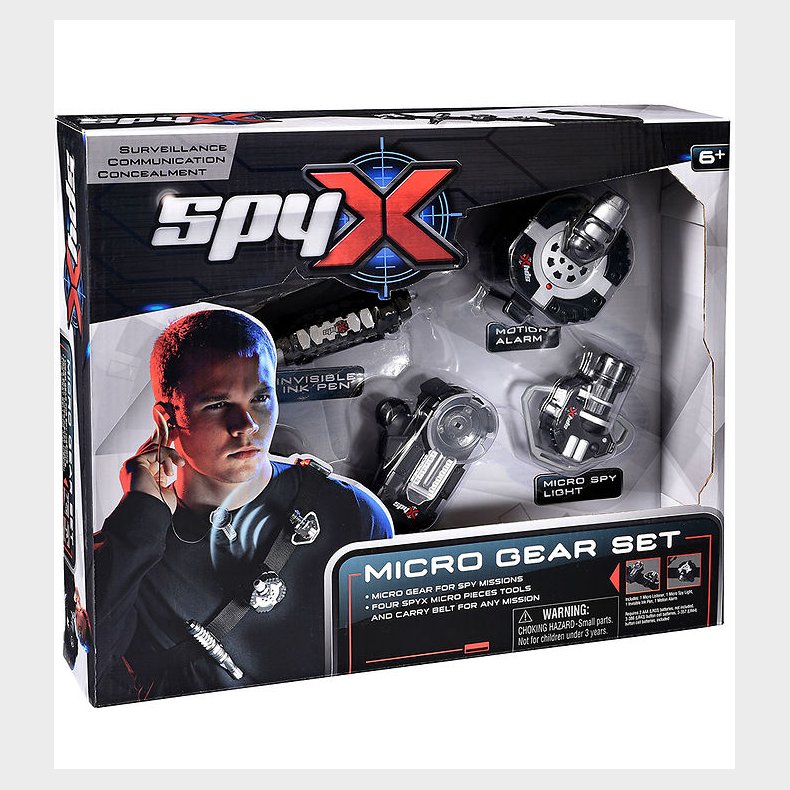 SpyX - Micro Gear Set - Sort/Slv