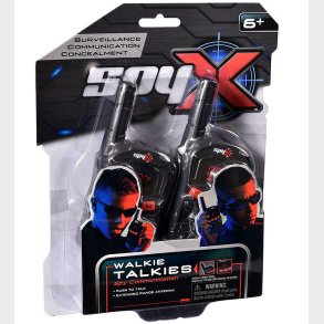 SpyX - Walkie Talkies - Sort/Rd