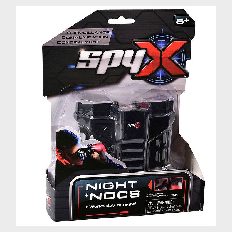 SpyX - Night 'Nocs - Sort/Slv