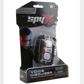 SpyX - Voice Disguiser - Sort/Slv