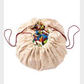 Play&Go Legetjstppe - 140 cm - Cherry Cherry