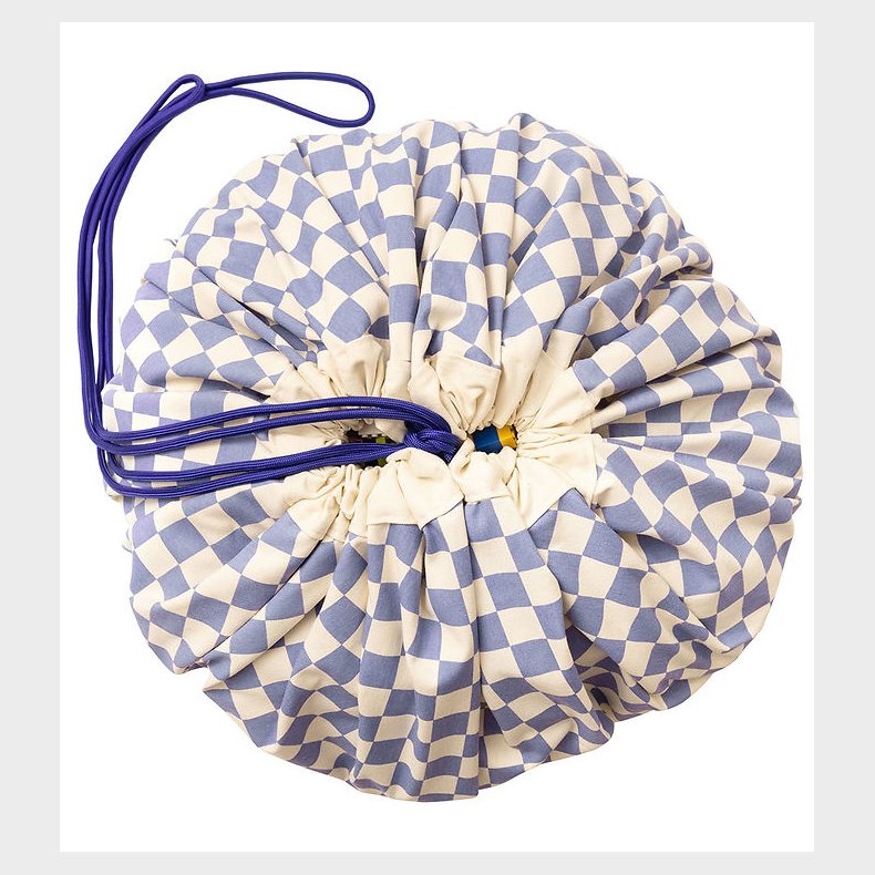 Play&Go Legetjstppe - 140 cm - Vichy Purple