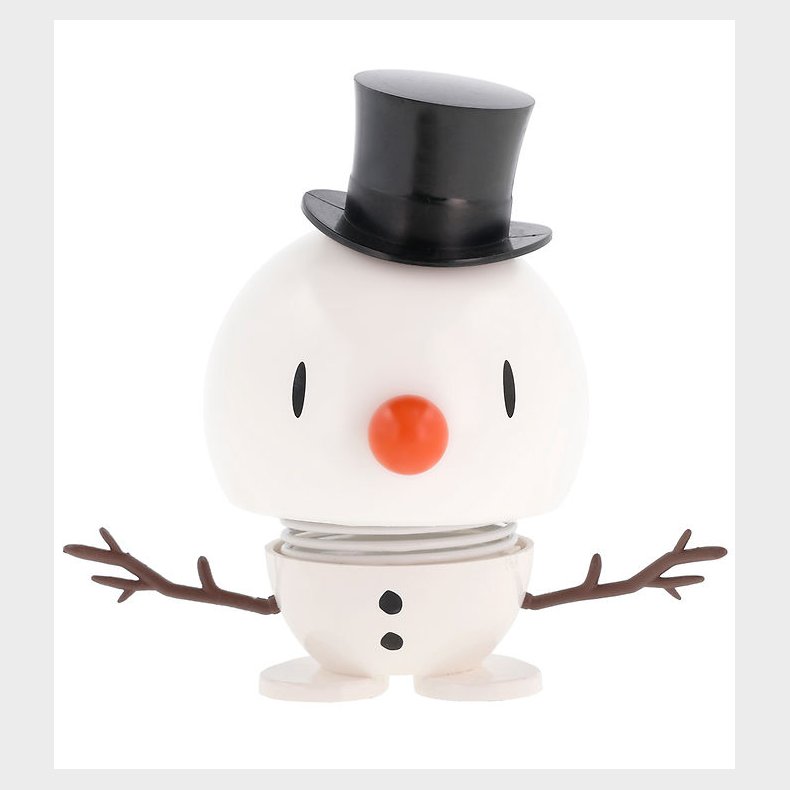 Hoptimist Snowman - Medium - 10,8 cm - Hvid