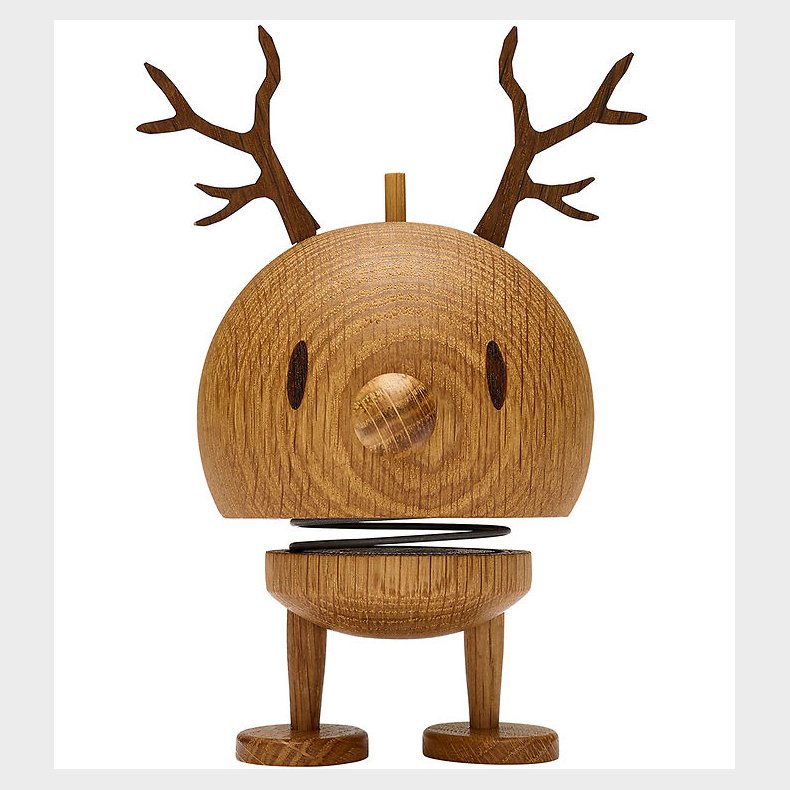 Hoptimist Reindeer Bumble - Medium - 14 cm - Oak