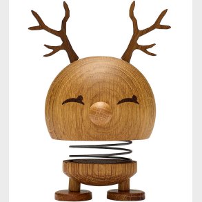 Hoptimist Reindeer Bimble - Medium - 14 cm - Oak