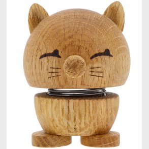 Hoptimist Cat - 7,3 cm - Oak