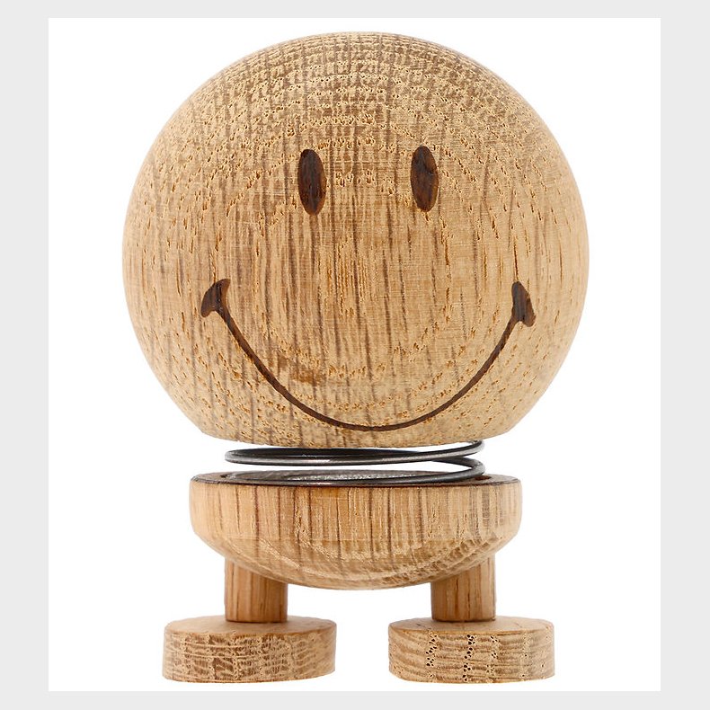 Hoptimist Smiley - Small - 6,6 cm - Raw Oak