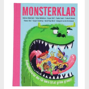 Forlaget Carlsen Bog - Monsterklar - Godnathistorier - Dansk