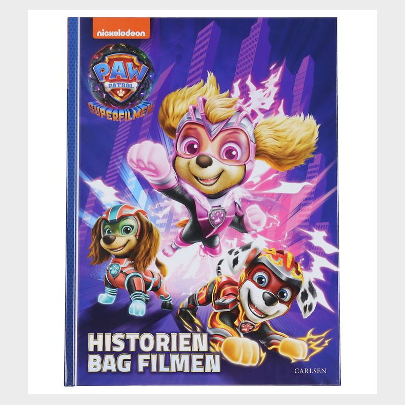 Forlaget Carlsen Bog - Paw Patrol Superfilmen - Historien Bag Fi