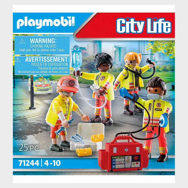 Playmobil City Life - Redningsmandskab - 71244 - 25 Dele