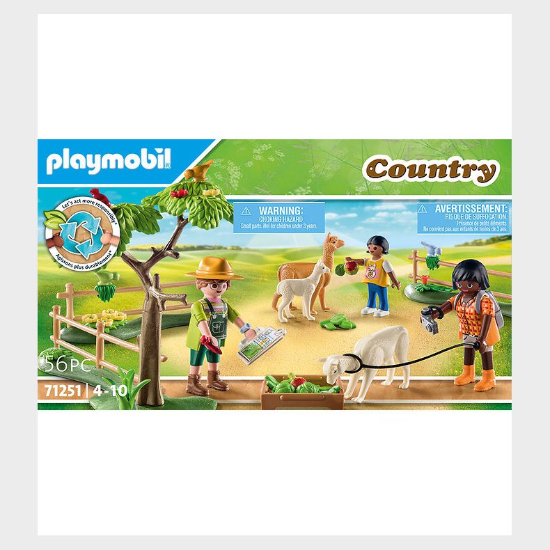 Playmobil Country - Alpaka-vandring - 71251 - 56 Dele