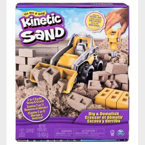 Kinetic Sand Sandst - Dig & Demolish - 454 g