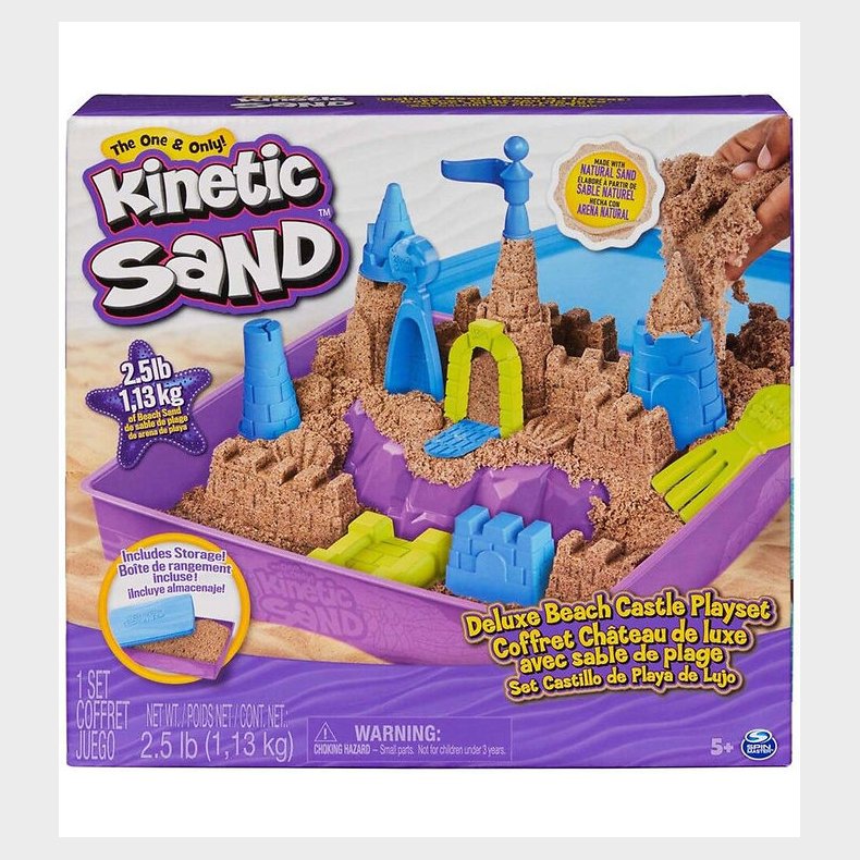 Kinetic Sand Sandst - Deluxe Beach Castle - 1,13 kg