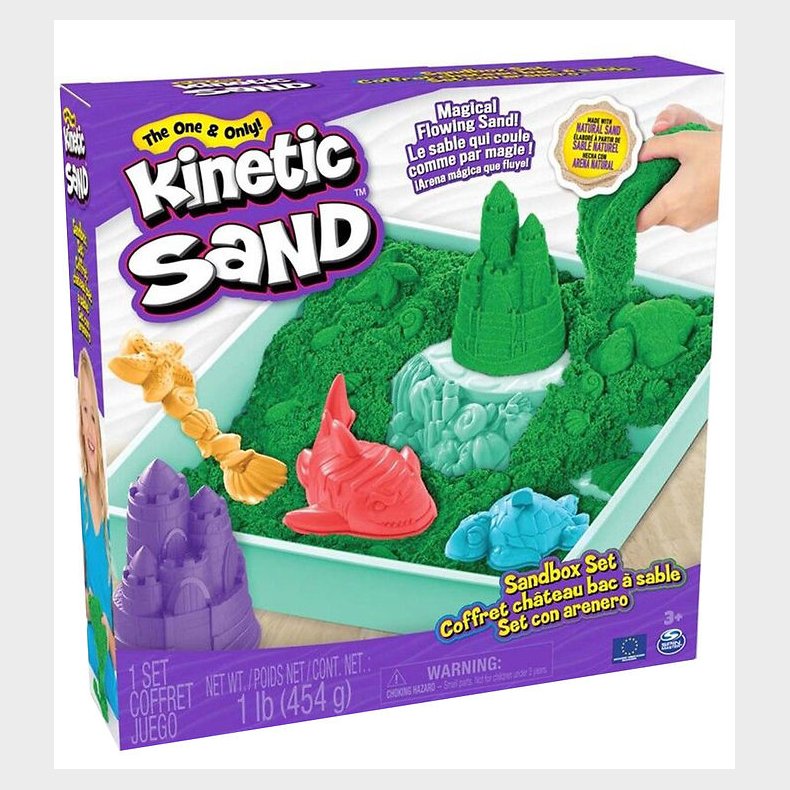 Kinetic Sand Sandst - 454 g - Grn