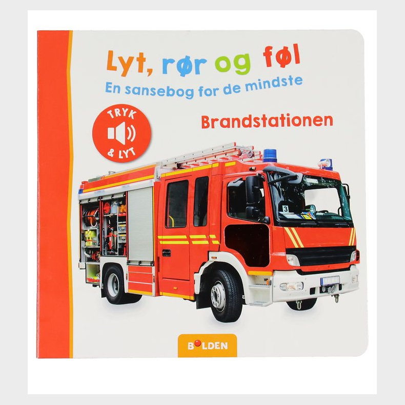 Forlaget Bolden Bog m. Lyd - Lyt, Rr &amp; Fl - Brandstationen - D