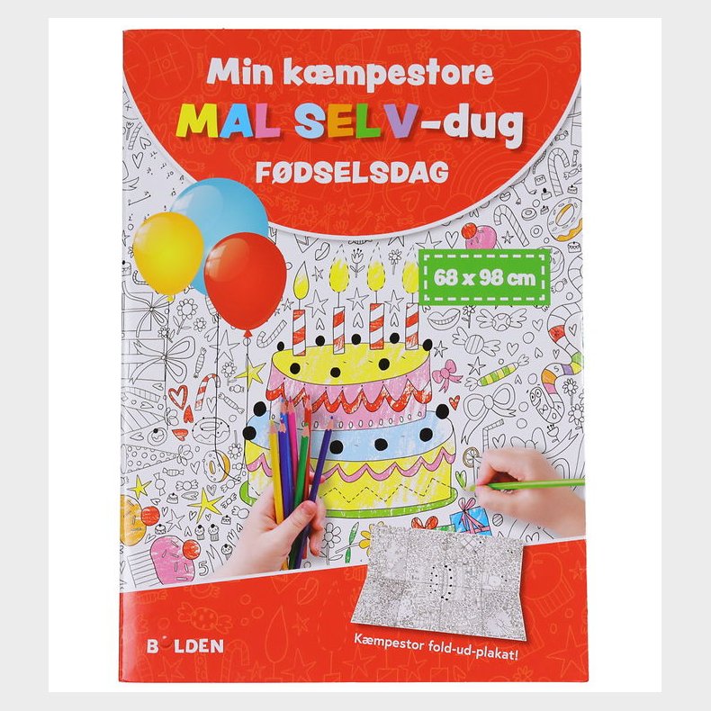 Forlaget Bolden - Min Kmpestore Mal Selv-Dug - Fdselsdag