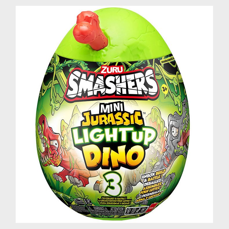 Smashers - Mini Jurassic Light Up Dino Egg