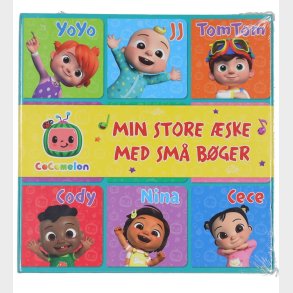 Alvilda Bger - CoComelon - Min Store ske Med Sm Bger - 9 Stk