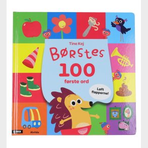 Alvilda Billedbog m. Flapper - Brstes 100 Frste Ord - Dansk