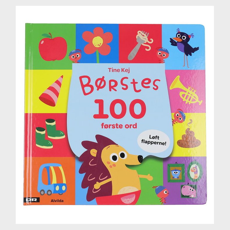 Alvilda Billedbog m. Flapper - Brstes 100 Frste Ord - Dansk