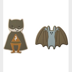 Liewood Bidelegetj - Silikone - 2-pak - Gia - Superhero/Dune Mu