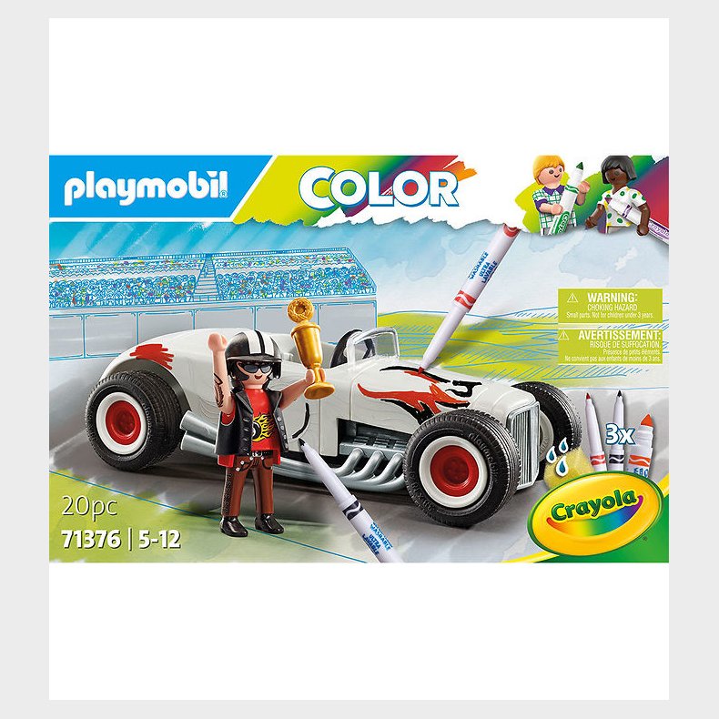 Playmobil Color - Racerbil - 71376 - 20 Dele