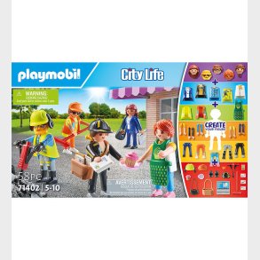 Playmobil City Life - My Figures: City Life - 71402 - 58 Dele