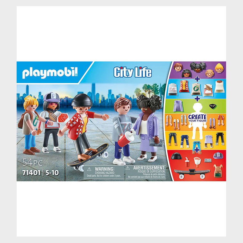 Playmobil City Life - My Figures: Mode - 71401 - 54 Dele