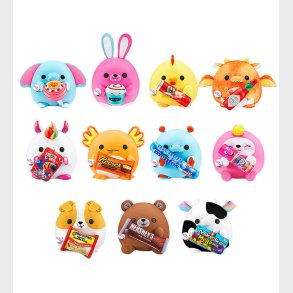 Snackles Bamse - Assorteret - Plush Small - Mini Brands - 14 cm