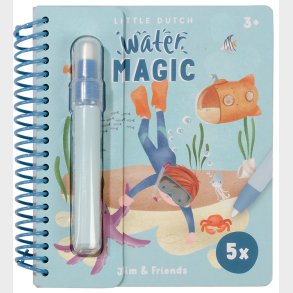 Little Dutch Magisk Vandmalebog - Jim & Friends