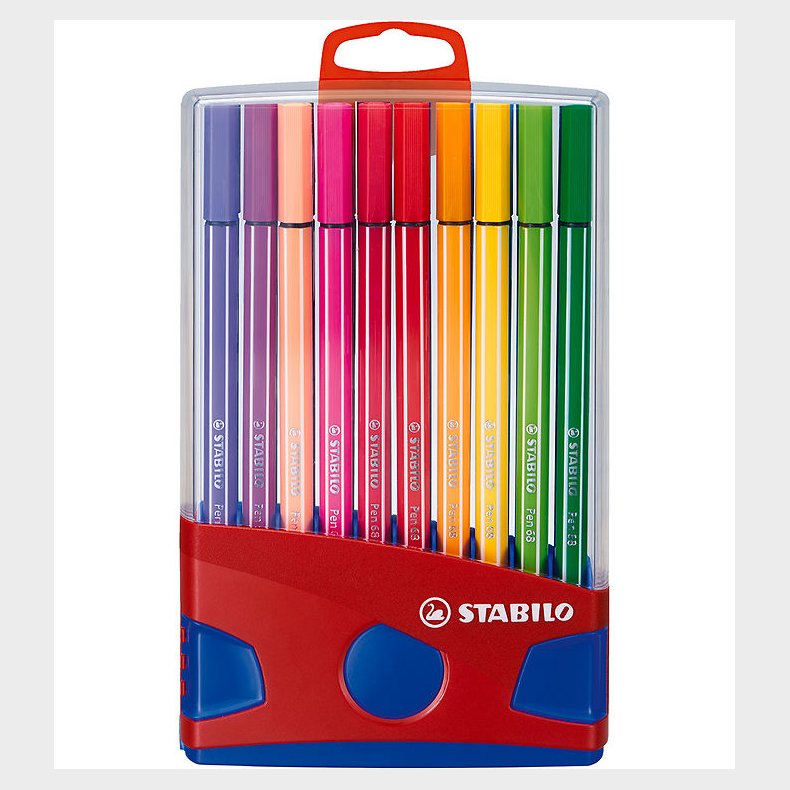 Stabilo Tuscher - Pen 68 ColorParade - 20 stk. - Multifarvet