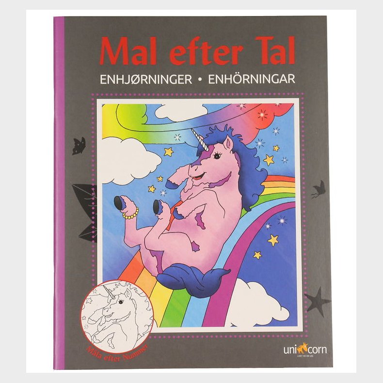 Mandalas Malebog - Mal efter Tal - Enhjrninger
