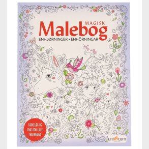 Mandalas Malebog - Magisk - Enhjrninger