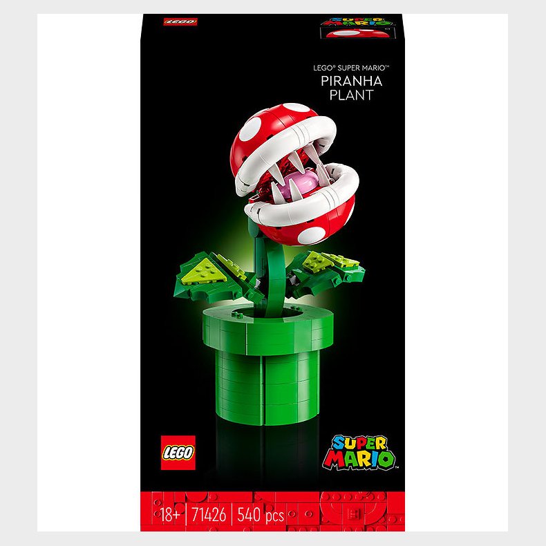 LEGO Super Mario - Kddende Plante 71426 - 540 Dele