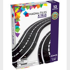 Magna-Tiles Magnetst - XTRAS Roads - 12 Dele