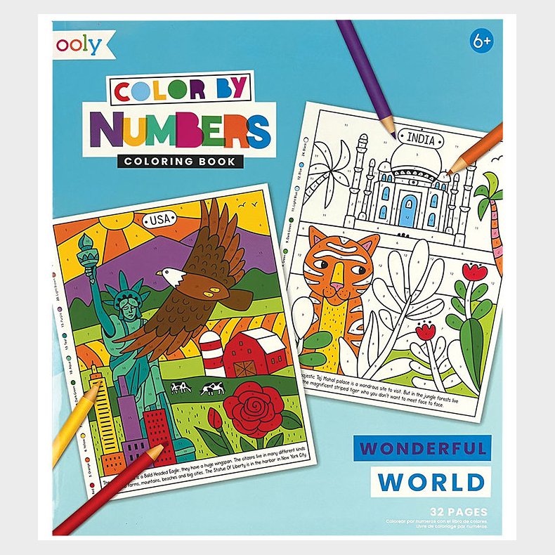 Ooly Malebog - Color By Numbers - Wonderful World