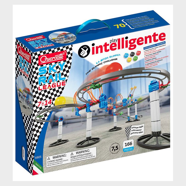 Quercetti Kuglebane - Skyrail League - 166 Dele - 6605