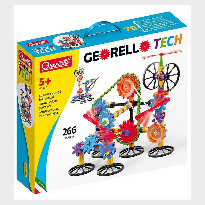 Quercetti Byggest - Georello Tech - 266 Dele - 2389