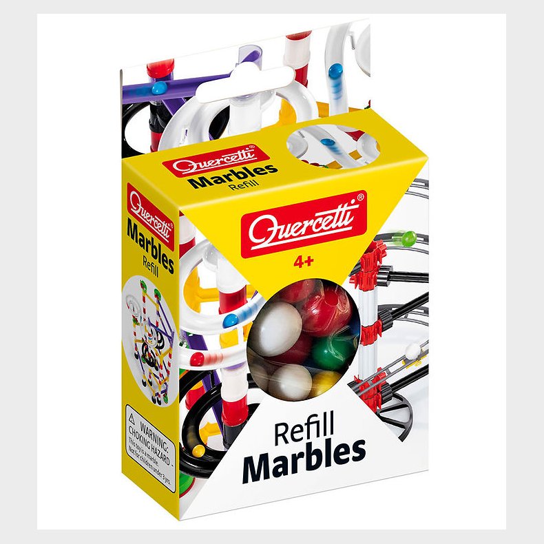 Quercetti Kugler Til Kuglebane - 14 &amp; 19 mm - 60 stk.