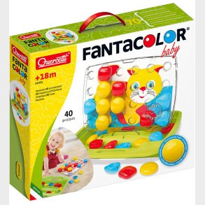 Quercetti Stiftmosaik - Fantacolor Baby - 40 Dele - 4401