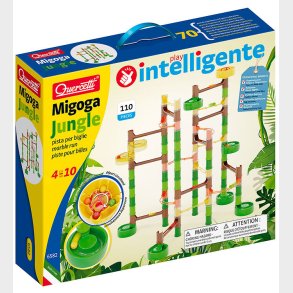 Quercetti Kuglebane - Migoga Jungle Marble Run - 108 Dele - 6582