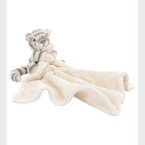 Jellycat Nusseklud - 34x34 cm - Bashful Snow Tiger