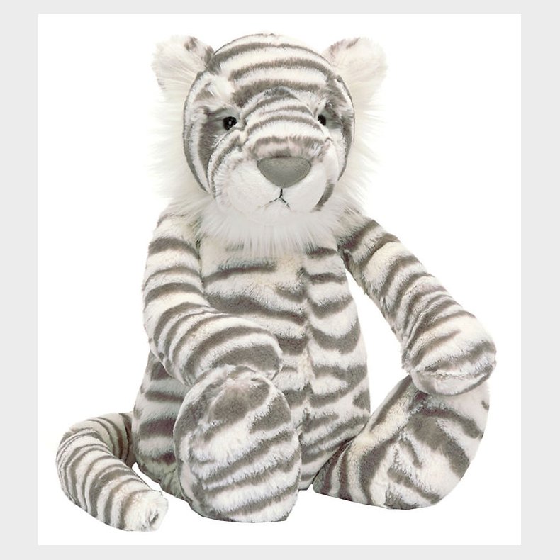 Jellycat Bamse - Huge - 51x21 cm - Bashful Snow Tiger