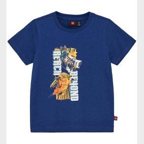 LEGO Ninjago T-shirt - LWTano 132 - Dark Blue m. Print