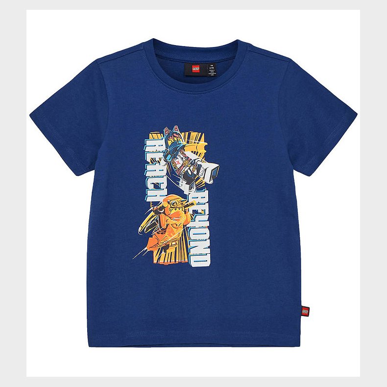 LEGO Ninjago T-shirt - LWTano 132 - Dark Blue m. Print